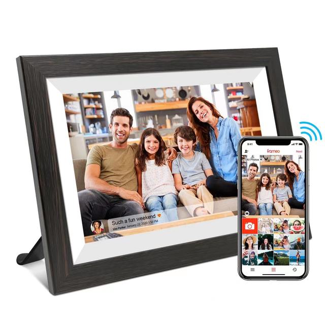 Digital Photo Frame 10.1 Inch Wi-Fi With Frameo App And Wall Mount