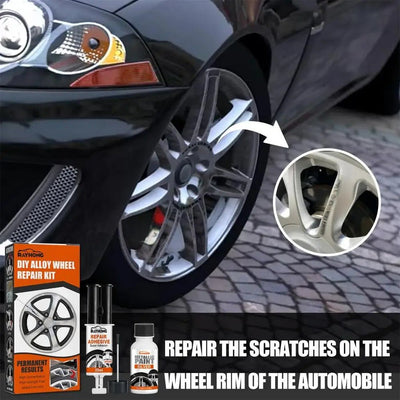 Alloy Wheel Repair Kit For Scrapes Scratches And Rim Restoration