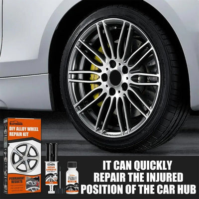 Alloy Wheel Repair Kit For Scrapes Scratches And Rim Restoration