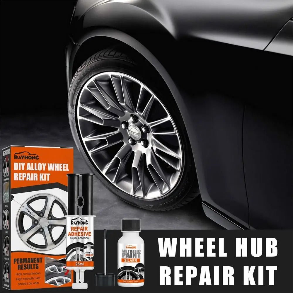 Alloy Wheel Repair Kit For Scrapes Scratches And Rim Restoration