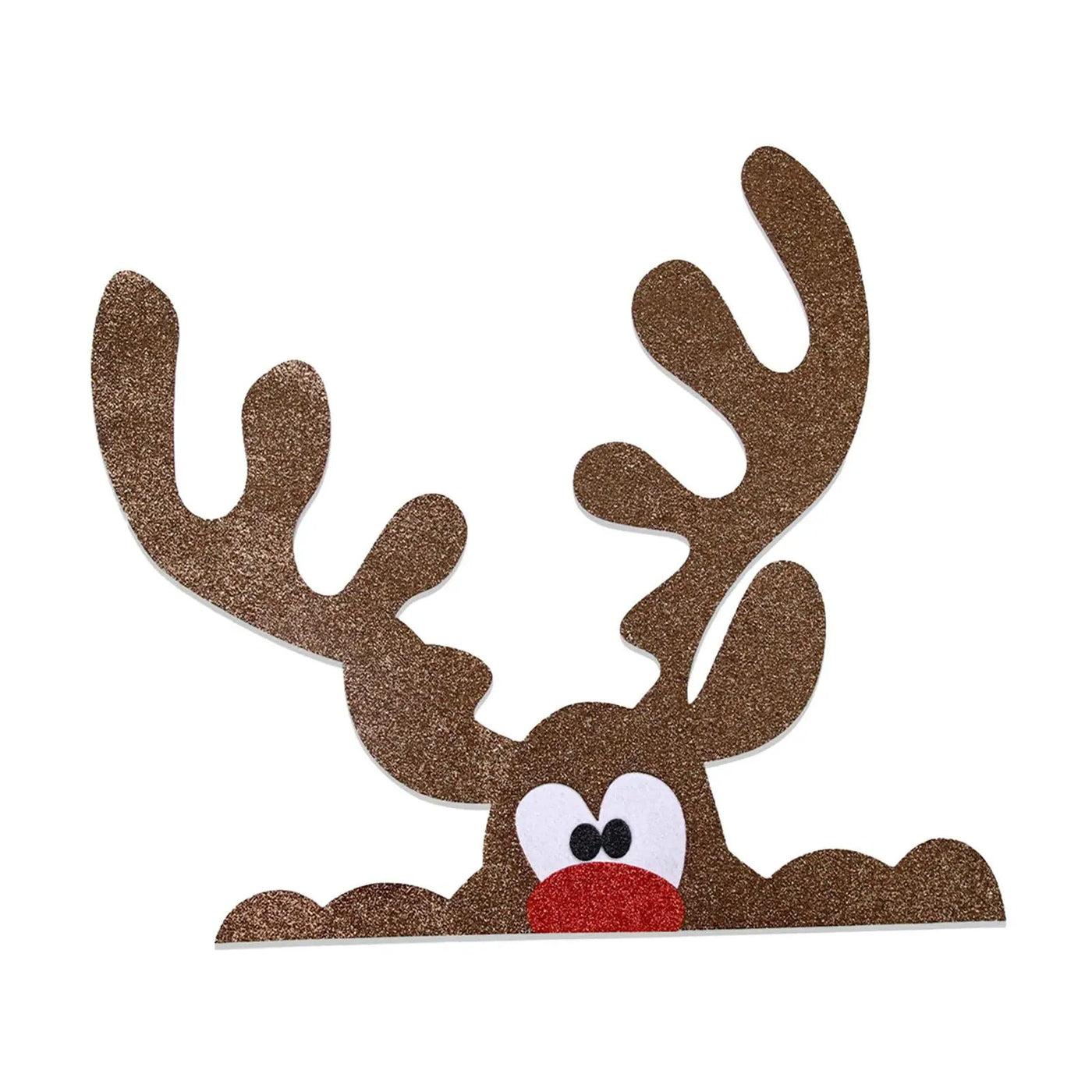 Christmas Door Sticker Removable Felt Wall Décor For Festive Home Decor