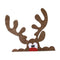 Christmas Door Sticker Removable Felt Wall Décor For Festive Home Decor