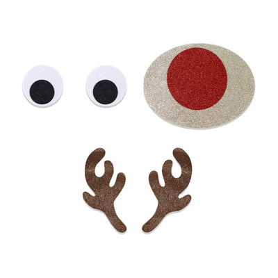 Christmas Door Sticker Removable Felt Wall Décor For Festive Home Decor