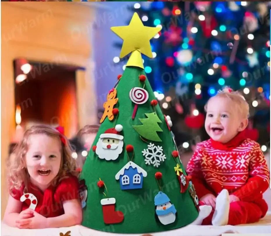 DIY Christmas Ornaments For Kids Handmade Tree And Wall Decor Kit