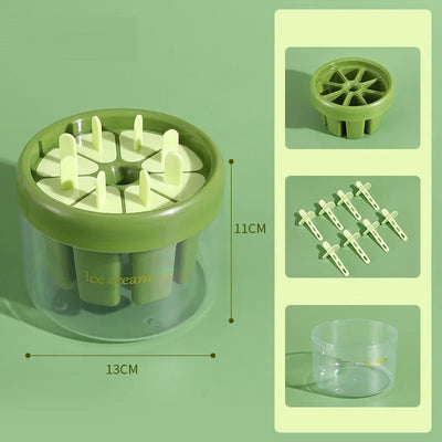 DIY Ice Cream Popsicle Mold Food Grade Easy Release Frozen Treat Maker