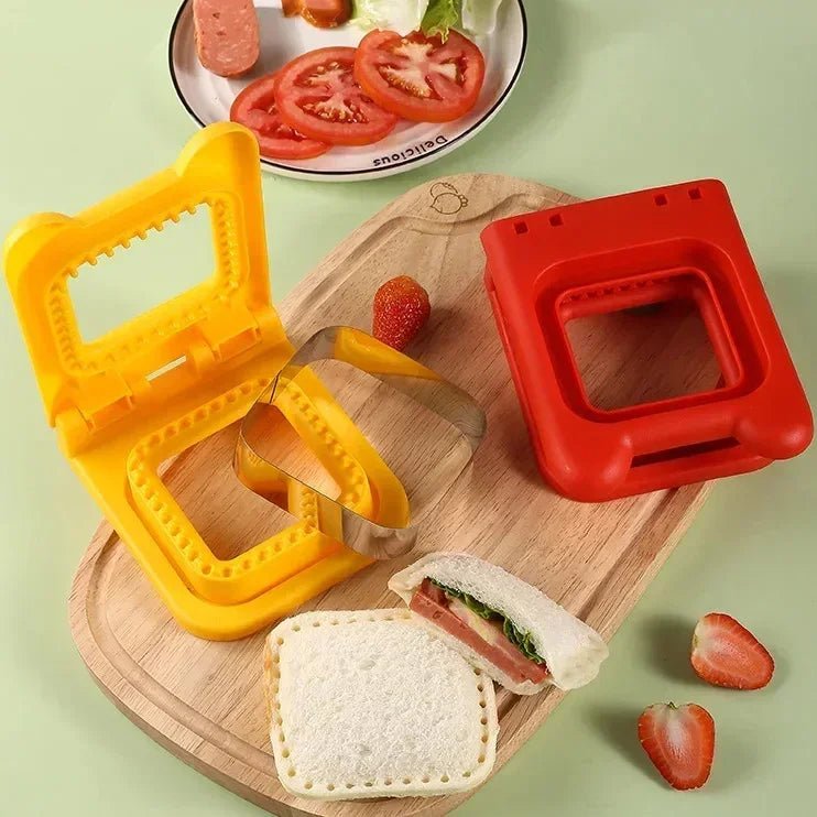 DIY Sandwich Cutter Creative Bread Cake Cookie Mold For Breakfast