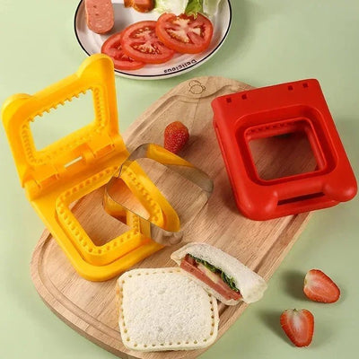 DIY Sandwich Cutter Creative Bread Cake Cookie Mold For Breakfast