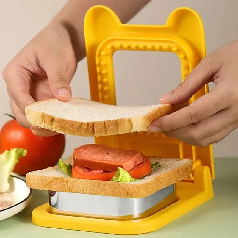 DIY Sandwich Cutter Creative Bread Cake Cookie Mold For Breakfast