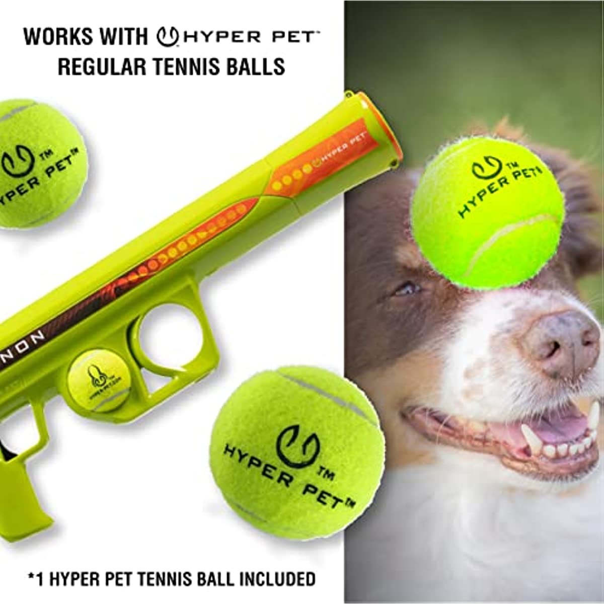 Dog Ball Launcher Automatic Tennis Ball Thrower For Dogs