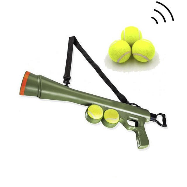 Dog Ball Launcher Automatic Tennis Ball Thrower For Dogs
