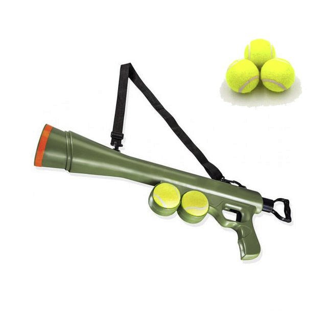 Dog Ball Launcher Automatic Tennis Ball Thrower For Dogs