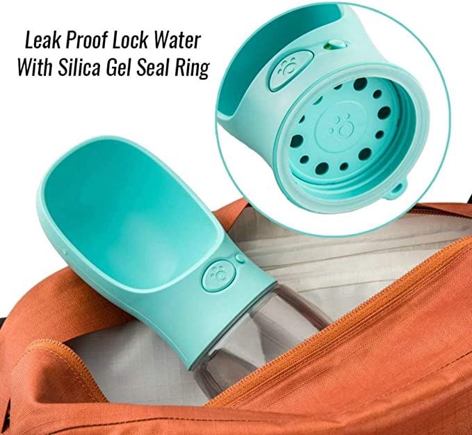 Portable Dog Water Bottle For Outdoor Travel And Hiking