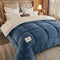Reversible Sherpa Doona Soft Warm Cozy Lightweight Comfort Bedding