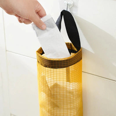 Door Hanging Storage Bag For Garbage Space Saving Organizer