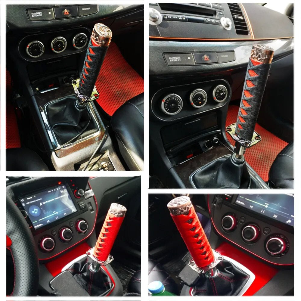 Katana Shift Knob Universal Car Gear Short Samurai Sword Design