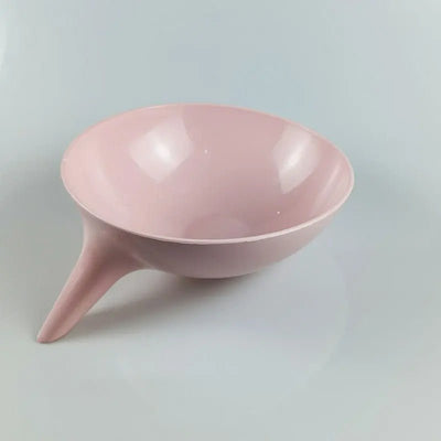 Drainer Food Basket Vegetable Fruit Colander Bowl With Spout
