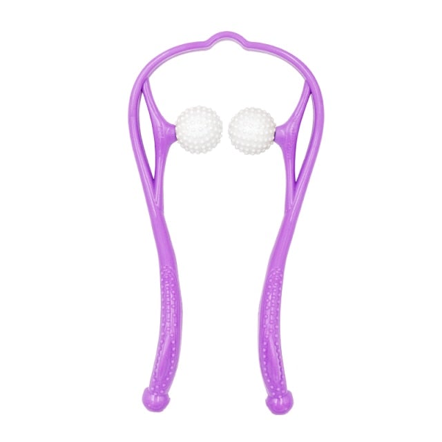 Dual Point Neck Roller Massager For Effective Muscle Relief