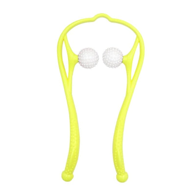 Dual Point Neck Roller Massager For Effective Muscle Relief