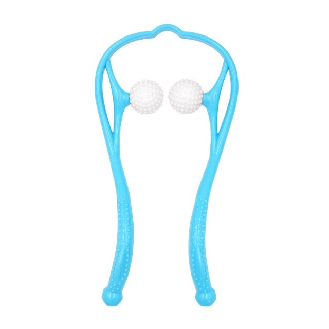 Dual Point Neck Roller Massager For Effective Muscle Relief