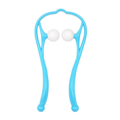 Dual Point Neck Roller Massager For Effective Muscle Relief