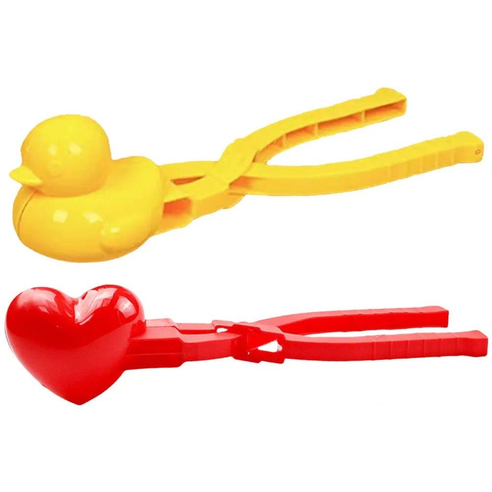 Rice Mold Shaper Tool With Duck Heart Bear Snowman Crocodile Shapes