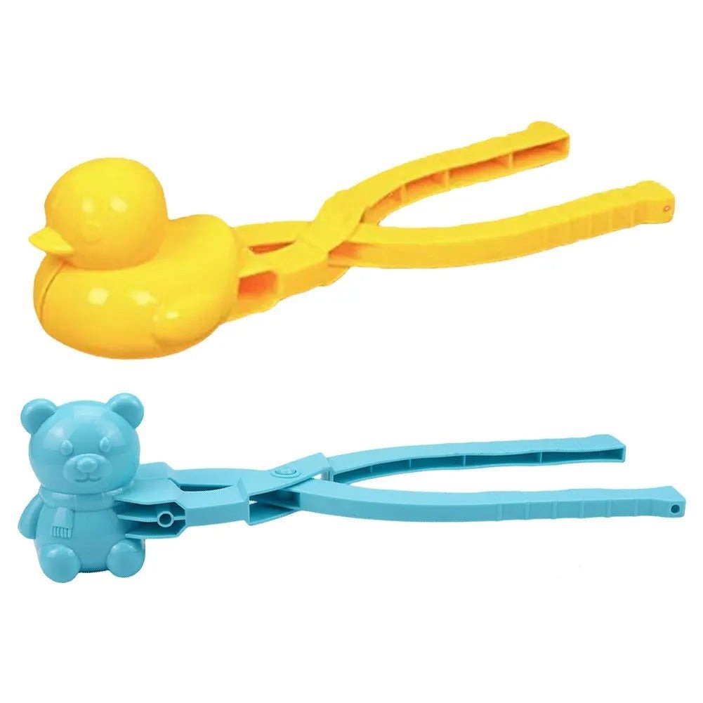 Rice Mold Shaper Tool With Duck Heart Bear Snowman Crocodile Shapes