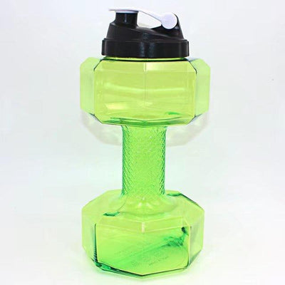 Dumbbell Water Bottle Fitness Hydration Gym Exercise Equipment