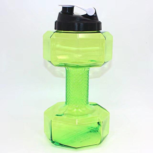 Dumbbell Water Bottle Fitness Hydration Gym Exercise Equipment
