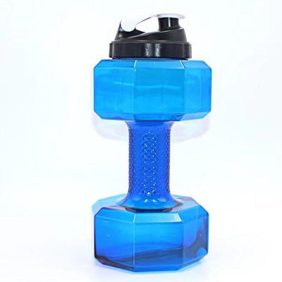 Dumbbell Water Bottle Fitness Hydration Gym Exercise Equipment