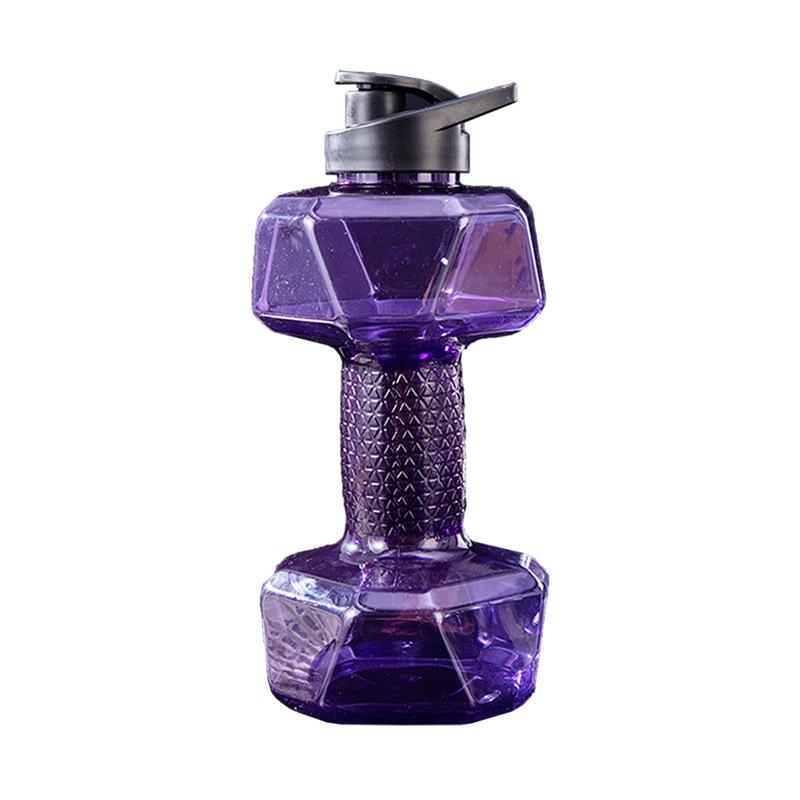Dumbbell Water Bottle Fitness Hydration Gym Exercise Equipment