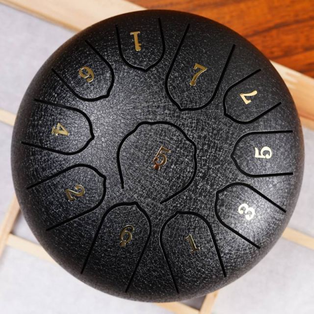 Ethereal 11 Tune Steel Tongue Drum For Relaxing Music