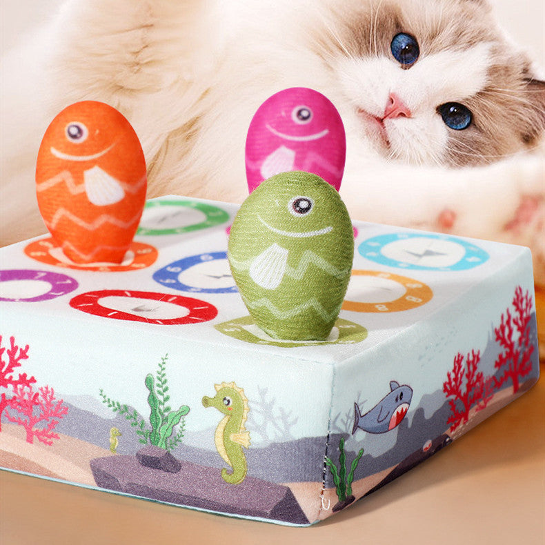 Plush Cat Toy Simulated Fish Soft Interactive Pet Plaything