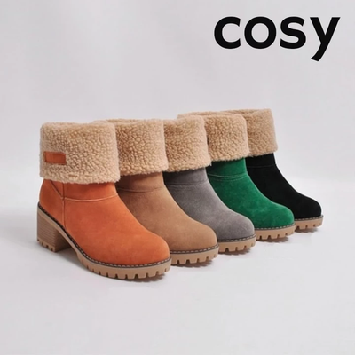 Cosy Ladies Winter Boots Warm Lined Comfortable Footwear
