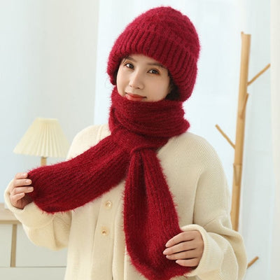 Comprehensive Ear Protection Windproof Hat Scarf For Cold Weather