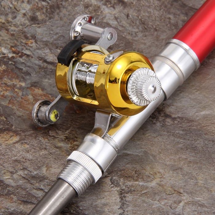Pocket Fishing Rod Compact Lightweight Telescopic Travel Rod