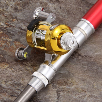 Pocket Fishing Rod Compact Lightweight Telescopic Travel Rod