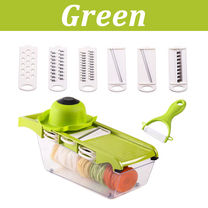 Multifunctional Vegetable Cutter For Kitchen Slicing And Dicing Fruits