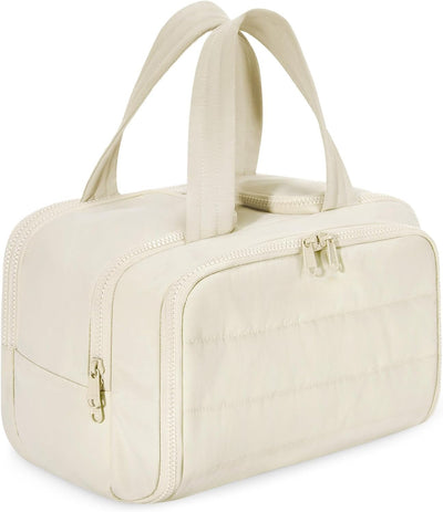 Large Travel Makeup Bag Wide Open Spacious Duffel Bag