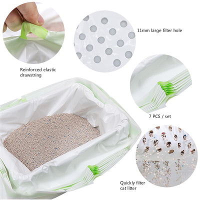 Durable Cat Litter Bag For Easy Disposal And Odor Control