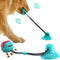 Dog Suction Cup Tug Toy Interactive Chew Ball For Teeth Cleaning