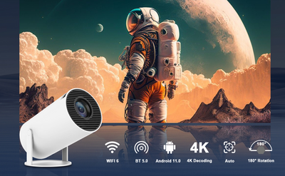 CineMate 4K HD Projector Up To Ultra Clear Resolution