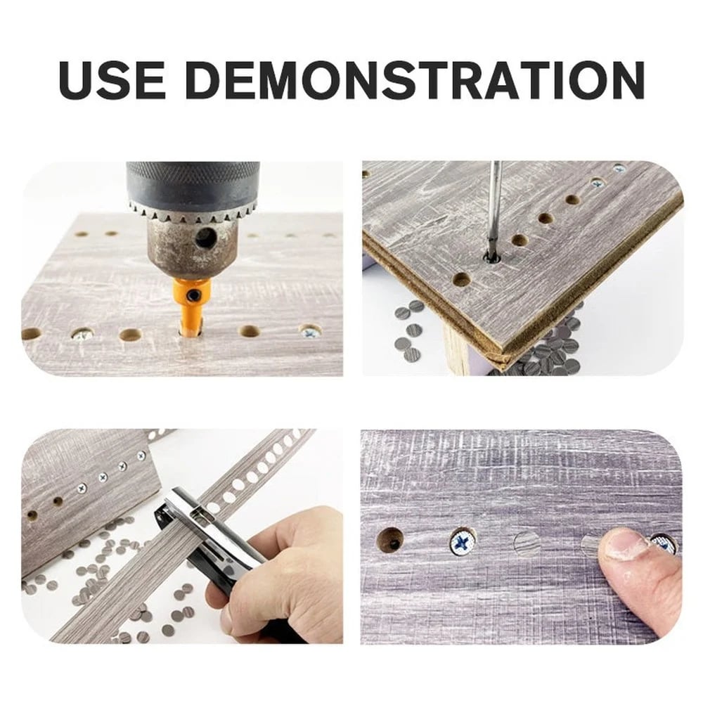 Single Hole Punch Portable Compact Paper Punching Tool