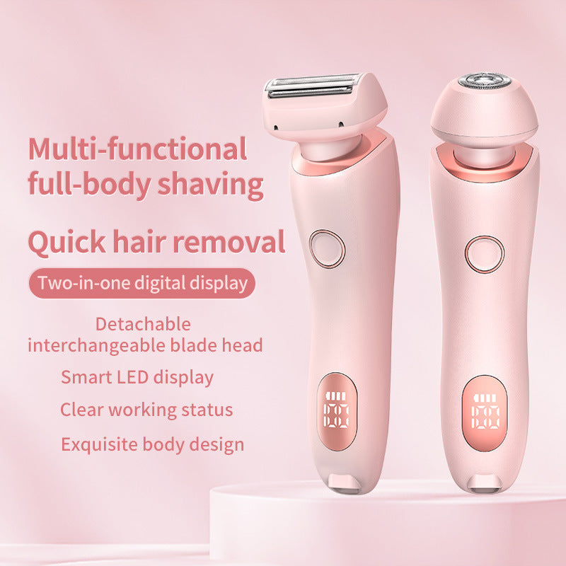 USB Rechargeable Electric Shaver For Women Portable Hair Removal Device