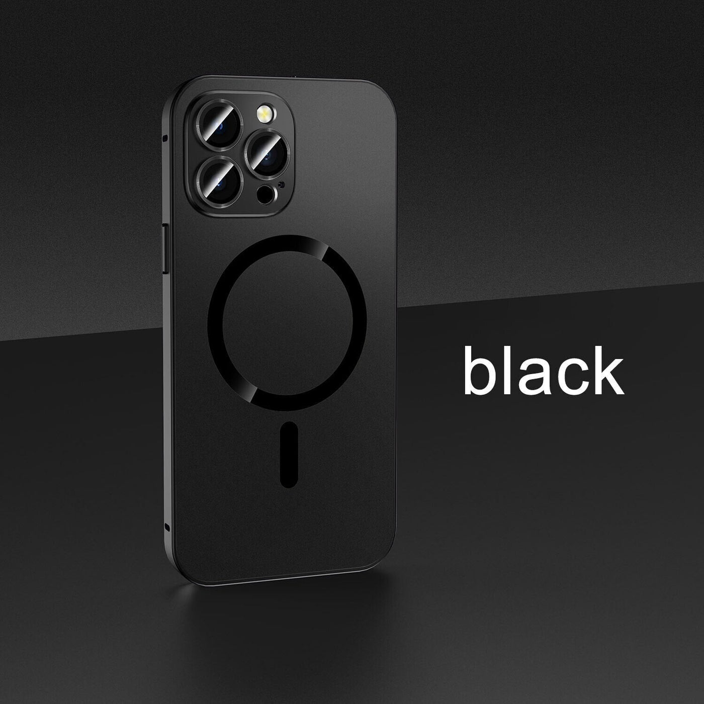 Magnetic Charging Phone Case Matte Protective Anti-collision Cover