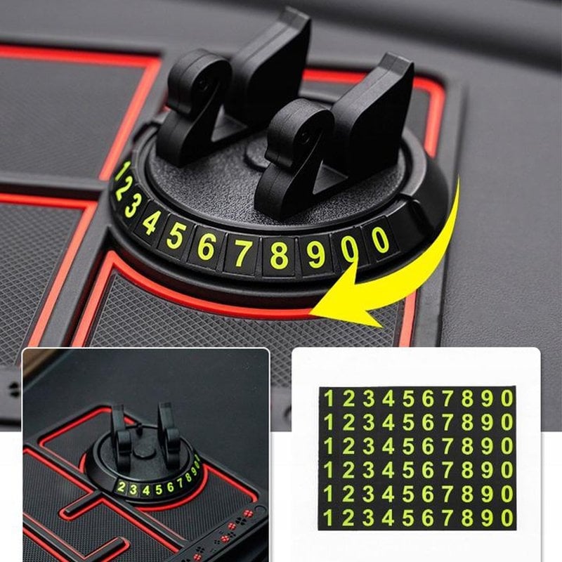 4-in-1 Non Slip Phone Holder For Car Dashboard And Windshield