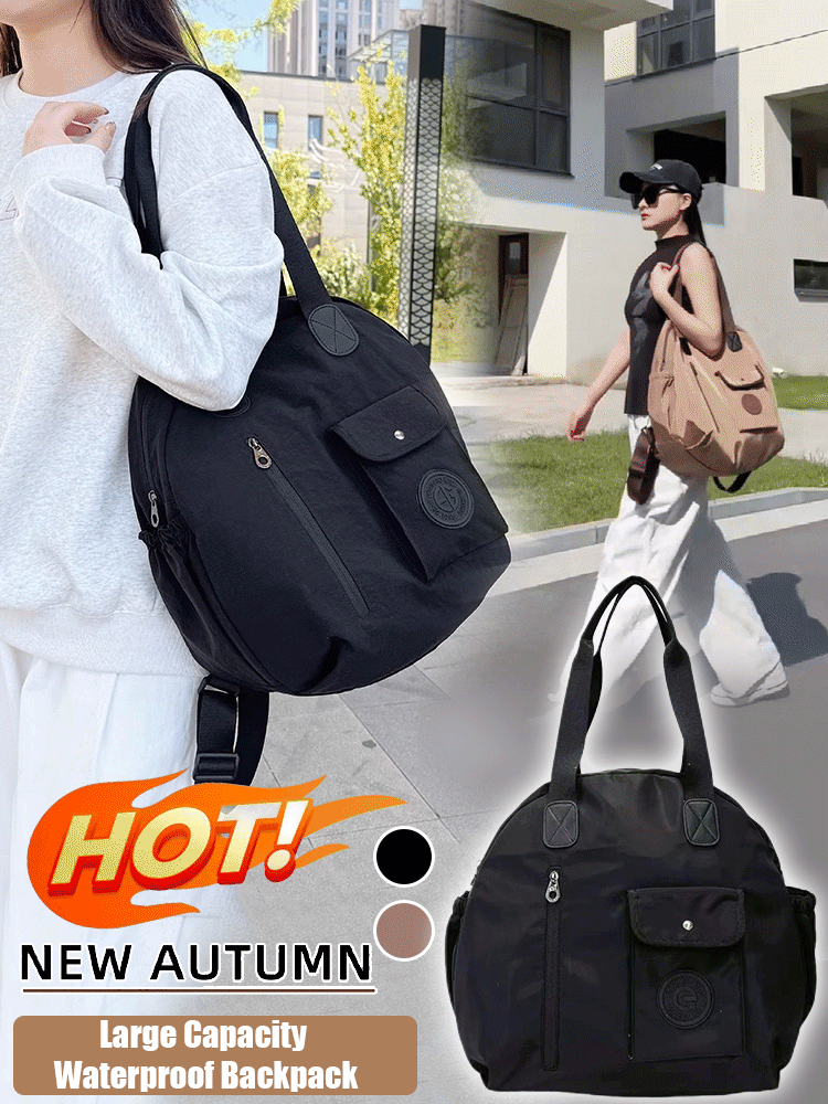 Waterproof Backpack Large Capacity Multi Carry Travel Bag