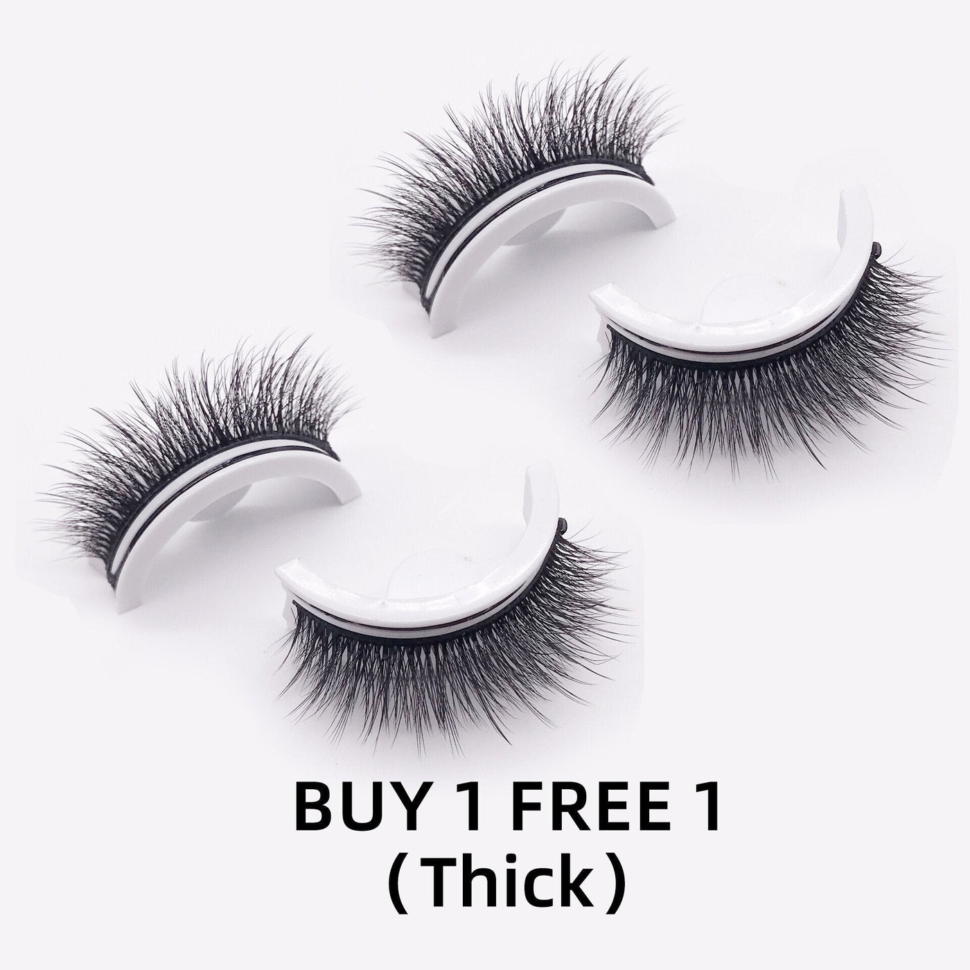 Reusable Self-Adhesive Eyelashes Long Lasting Natural Look