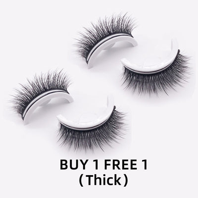 Reusable Self-Adhesive Eyelashes Long Lasting Natural Look