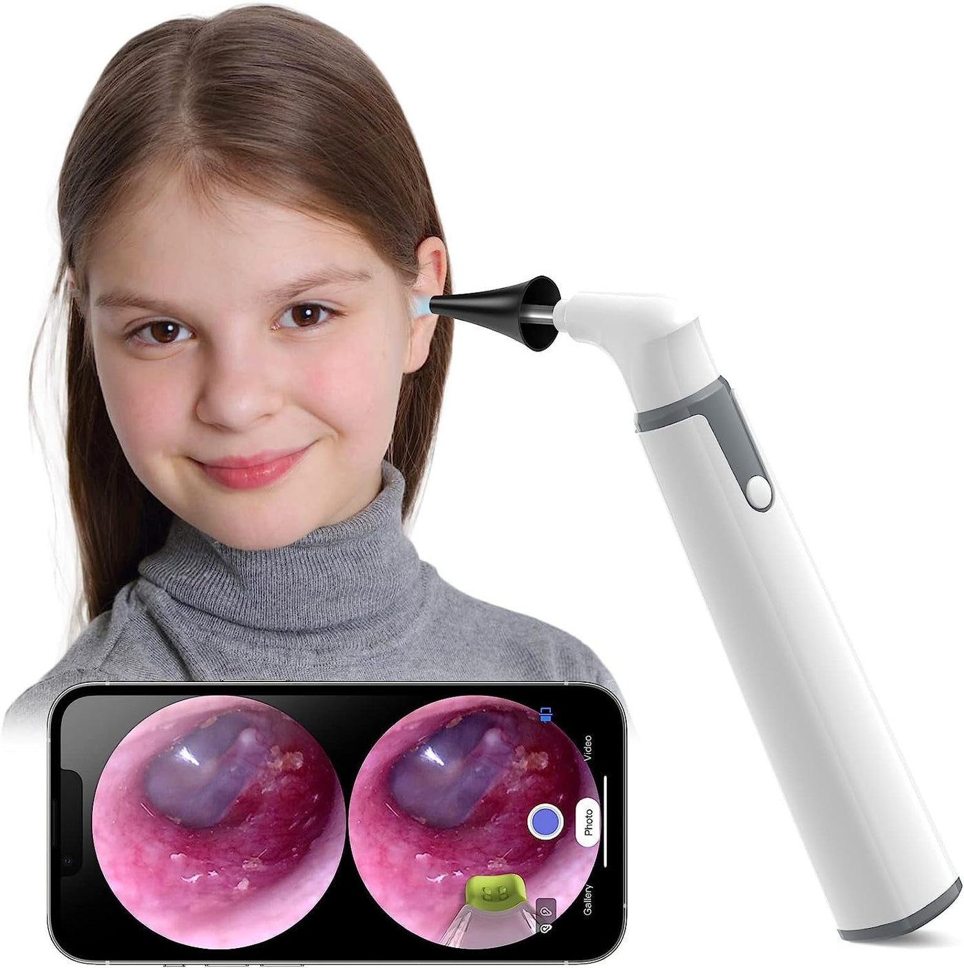 Ear Camera Endoscope 3.9mm Digital Inspector For Android IPhone