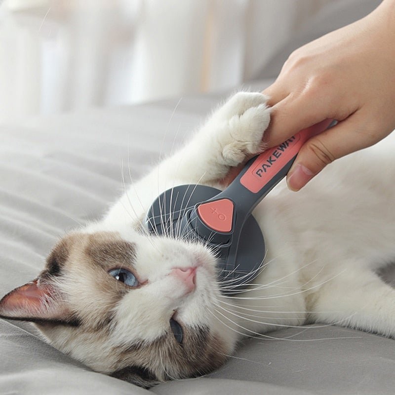 Easy Clean Pet Grooming Comb For Cats And Dogs Fur Shedding